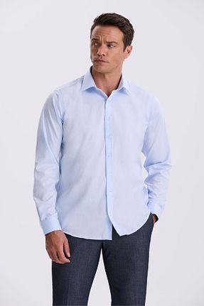 پیراهن آبی مردانه Relaxed Jakamen - کد 838729981