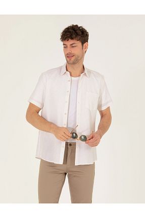 پیراهن نارنجی مردانه رگولار Pierre Cardin - کد 827846160