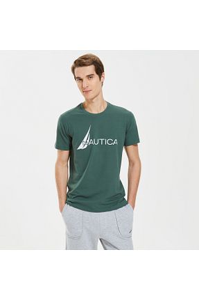 تیشرت سبز مردانه رگولار Nautica - کد 772499035