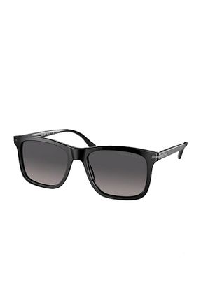 عینک آفتابی مشکی مردانه 56 Prada - کد 93833548