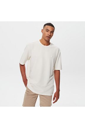 تیشرت بژ مردانه اورسایز Nautica - کد 696912501