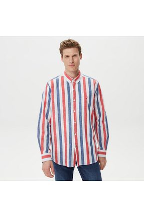 پیراهن قرمز مردانه رگولار Nautica - کد 701928009