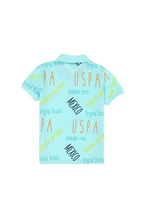پولوشرت رنگی بچه گانه پارچه U.S. Polo Assn. - کد 834965163
