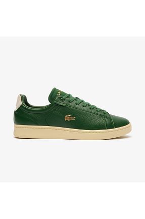 کفش اسنیکر سبز مردانه بند دار Lacoste - کد 820091207