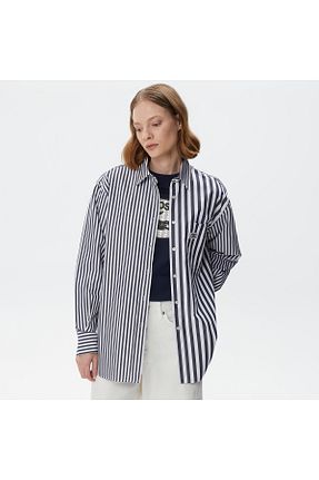 پیراهن سرمه ای زنانه رگولار Lacoste - کد 777971066