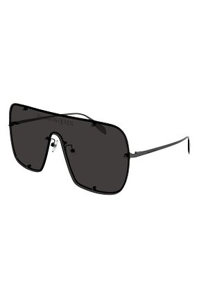 عینک آفتابی مشکی زنانه UV400 ALEXANDER MCQUEEN - کد 749236156