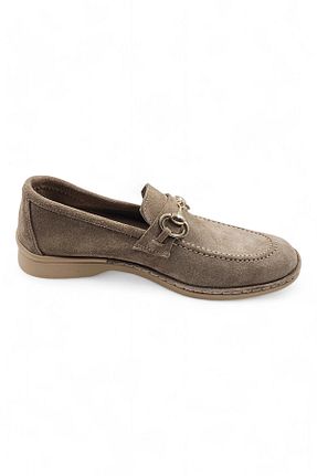 بابت قهوه ای زنانه چرم خالص Melen Shoes - کد 822519580