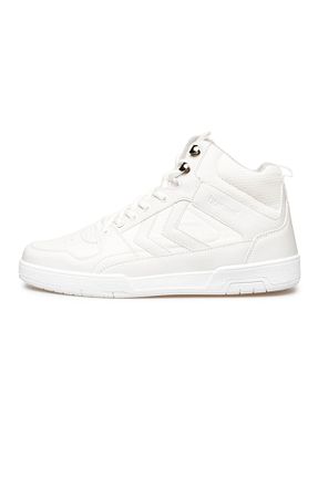 کفش اسنیکر سفید زنانه بند دار hummel - کد 845127147