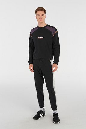 شلوار کرمگن مشکی مردانه رگولار hummel - کد 848098504