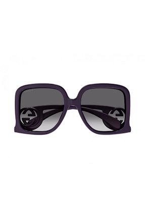 عینک آفتابی بنفش زنانه UV400 Gucci - کد 783475562
