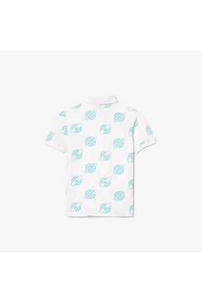 پولوشرت سفید بچه گانه رگولار Lacoste - کد 846860843