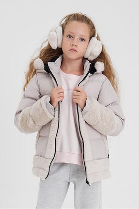 کاپشن بژ بچه گانه رگولار SİVAİST - کد 855729404