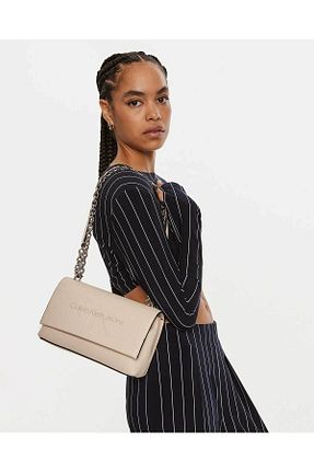 کیف دوشی سفید زنانه Calvin Klein - کد 854062437
