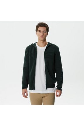 پلیور سبز مردانه ساده Lacoste - کد 781821909