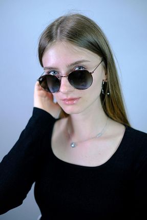 عینک آفتابی متالیک زنانه UV400 Ray-Ban - کد 150683027