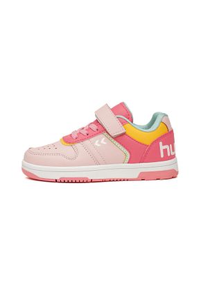 کفش کژوال صورتی بچه گانه چرم مصنوعی hummel - کد 837327592