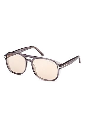 عینک آفتابی طوسی زنانه 58 Tom Ford - کد 738092634