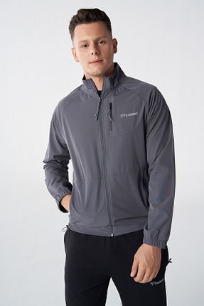 سوئیشرت طوسی مردانه ساده hummel - کد 799446344
