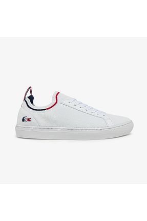 کفش اسنیکر سفید مردانه بند دار Lacoste - کد 318887723