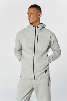 سوئیشرت طوسی مردانه ساده hummel - کد 683111798