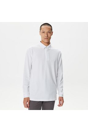پولوشرت سفید مردانه مخلوط پلی استر Nautica - کد 770020961