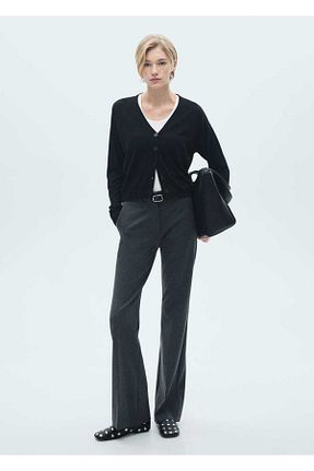 رویه مشکی زنانه پلی استر MANGO - کد 851794383