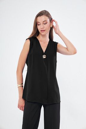 پیراهن مشکی زنانه رگولار LOVELF - کد 844750029