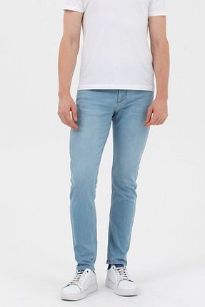 شلوار جین آبی مردانه پارچه U.S. Polo Assn. - کد 844582084