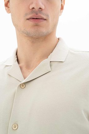 پیراهن بژ مردانه رگولار Arma - کد 717719197