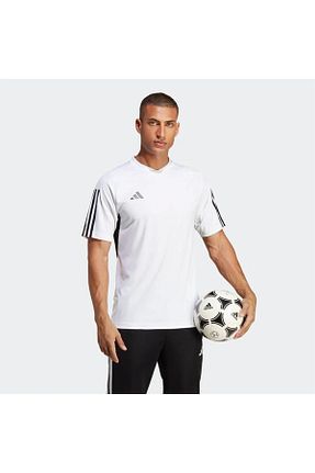 تیشرت اسپرت سفید مردانه رگولار adidas - کد 464928718