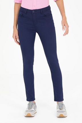 شلوار سرمه ای زنانه پنبه ای U.S. Polo Assn. - کد 831266180