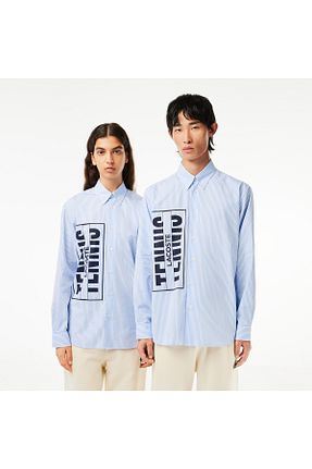 پیراهن آبی زنانه Relaxed Lacoste - کد 769645061