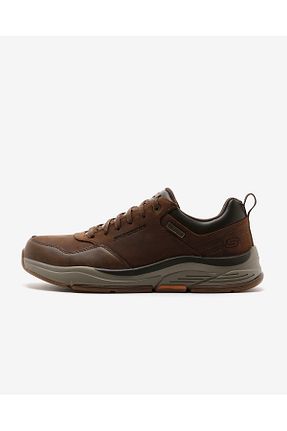 کفش اسنیکر قهوه ای مردانه بند دار Skechers - کد 751828371