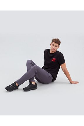 کفش اسنیکر مشکی مردانه الاستین Skechers - کد 238038063