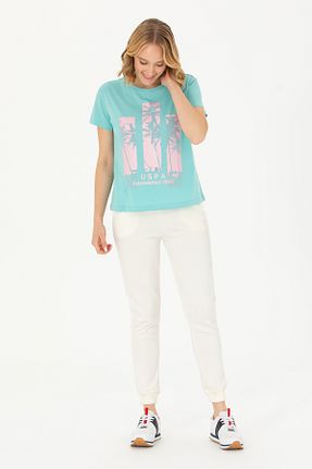 شلوار کرمگن نباتی زنانه Comfort U.S. Polo Assn. - کد 838633007