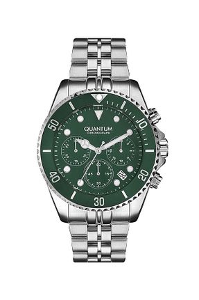 ساعت مچی سبز مردانه 45 میلی متر Quantum - کد 852246833