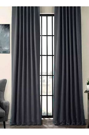 پرده زمینه طوسی ساتن EDA TEKSTİL - کد 858582246