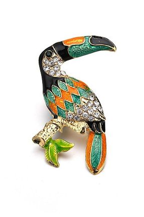 سنجاق سینه طلائی زنانه مودال Dora Accessories - کد 121410133