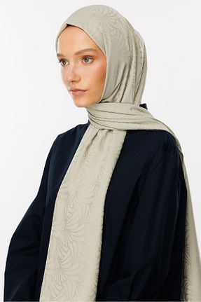 شال سبز زنانه پنبه پلی استر Mooncorn - کد 858603811