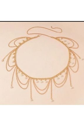 اکسسوری بدن طلائی زنانه فلزی MODAMAYS - کد 858617178