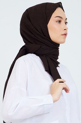 شال قهوه ای زنانه m moon scarf - کد 858420533