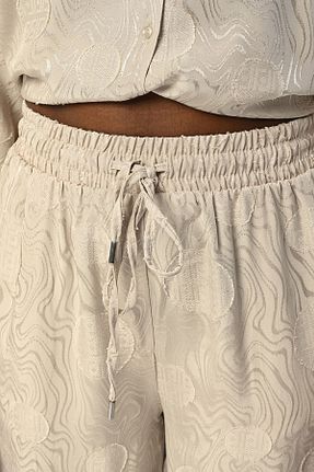 شلوار بژ زنانه پارچه Orfeo Negro - کد 850809751