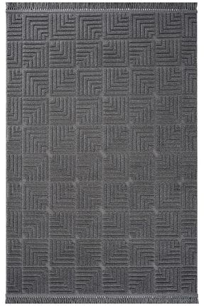 فرش طوسی زیره ضد لغزش Cool Halı - کد 735879081