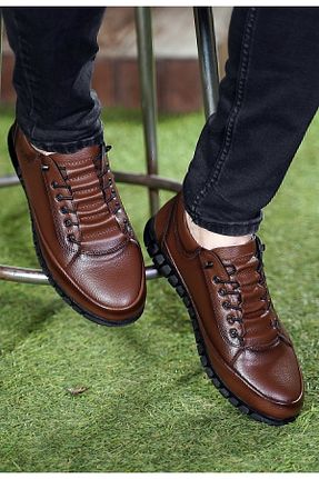 کفش کژوال قهوه ای مردانه چرم مصنوعی Nexxon - کد 448009429