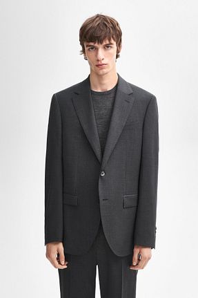 کت طوسی مردانه Blazer Massimo Dutti - کد 855703013
