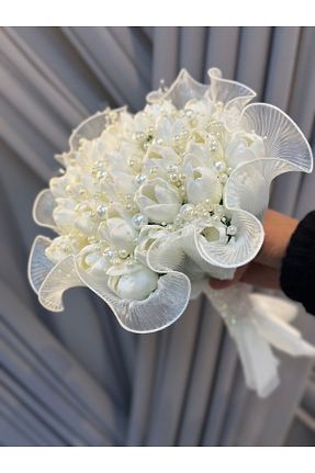 دسته گل عروس gelinbuketi - کد 812168785