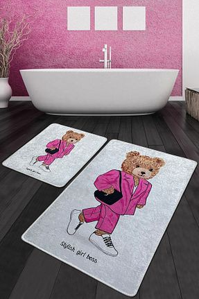 پادری حمام رنگی پلی استر Chilai Home - کد 176108938