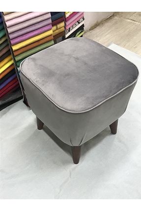 پوف و نیمکت طوسی Lütfiye Gündoğan - کد 744173728