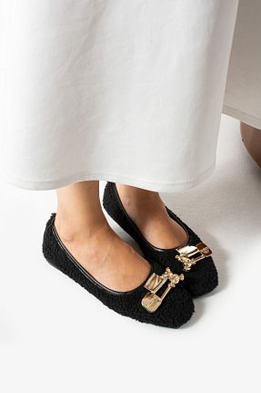 بوت خانگی مشکی زنانه مخملی SOLDOY - کد 856855078