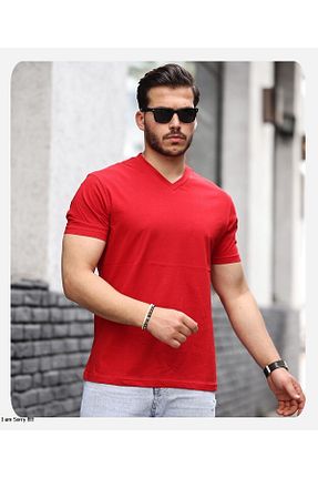 تیشرت قرمز مردانه رگولار Spor Life - کد 829766616